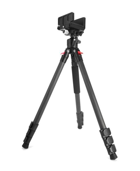 Штатив для стрельбы HD Carbon RifleSpec DUO (+ монопод) с платформой-зажимом (1,7 м) изображение, картинка