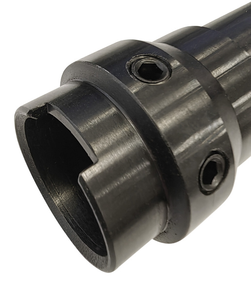 Переходник-адаптер на длинный пламегаситель СВД/Тигр, резьба M24x1.5 изображение, картинка, фото