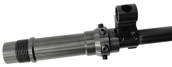 Переходник-адаптер на длинный пламегаситель СВД/Тигр, резьба M24x1.5 изображение, картинка, фото