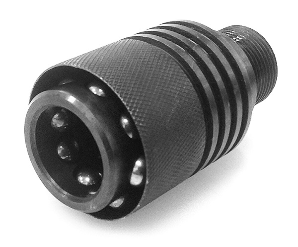 Адаптер байонетный Тигр для установки глушителя, короткий ПГ, резьба M24x1.5 изображение, картинка, фото