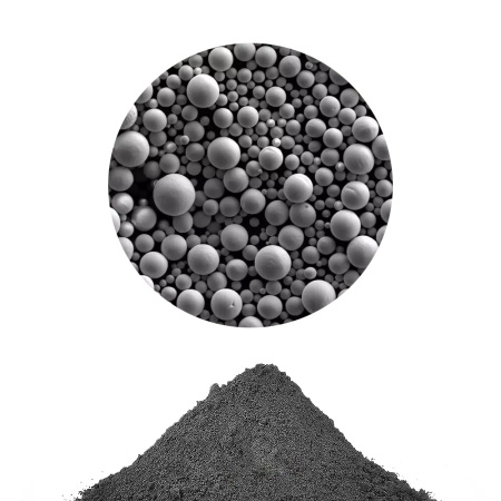 Титановый сферический порошок TI-6AL-4V (BT6) 15-53 мкм для аддитивного 3D производства