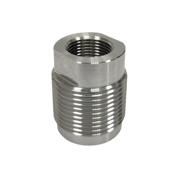 Переходник-адаптер с резьбы 9/16"х24 UNEF (Browning BAR II Boss) на M24x1,5 изображение, картинка, фото