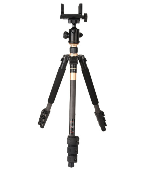 Штатив для стрельбы Carbon RifleSpec DUO (+ монопод) с платформой-зажимом (1,7 м) изображение, картинка, фото