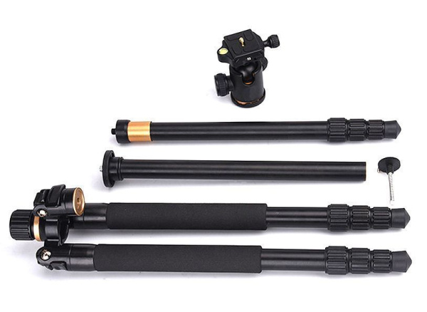 Штатив для стрельбы Carbon RifleSpec DUO (+ монопод) с платформой-зажимом (1,7 м) изображение, картинка, фото