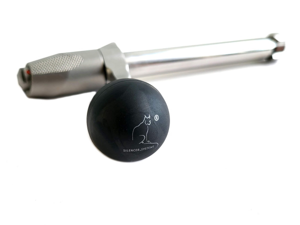 Шар для рукояти затвора Silencer.Systems® Bolt Knob ("графит") изображение, картинка, фото