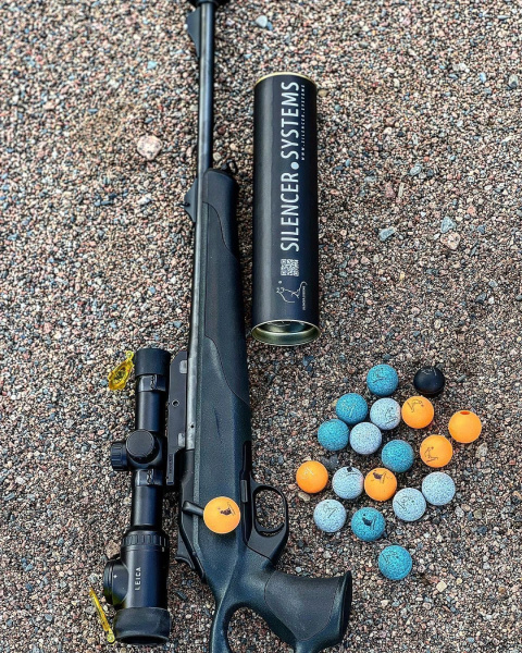 Шар Bolt Knob для рукояти затвора универсальный ("оружейный серый") изображение, картинка, фото